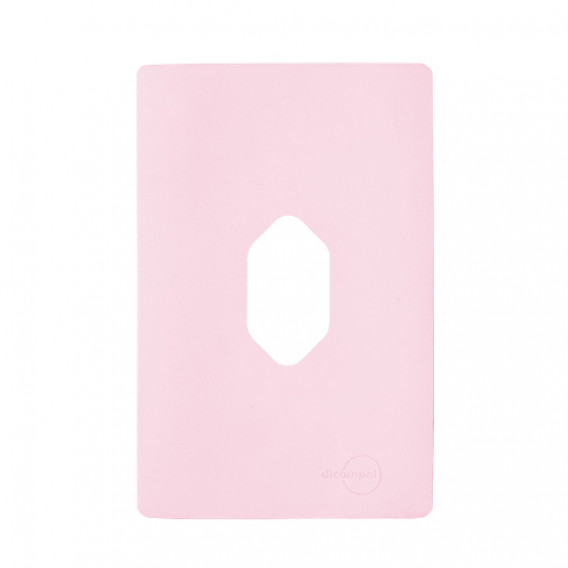 Placa p/ 1 Tomada Vertical 4x2 - Novara Especiais Petala